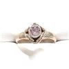 Image 1 : S47-129 SILVER AMETHYST RING