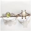 Image 1 : S47-130  GEMSTONES RINGS