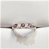 Image 1 : S47-139 SILVER AMETHYST RING