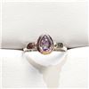 Image 1 : S47-144 SILVER AMETHYST RING