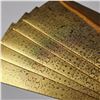 Image 2 : BZ1327-22 PACK OF 5 CHRISTMAS GOLD FOIL ENVELOP