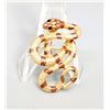 Image 1 : GOLD TONE WITH COPPER ENAMEL