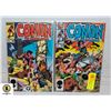 Image 1 : CONAN THE BARBARIAN #180 & 182