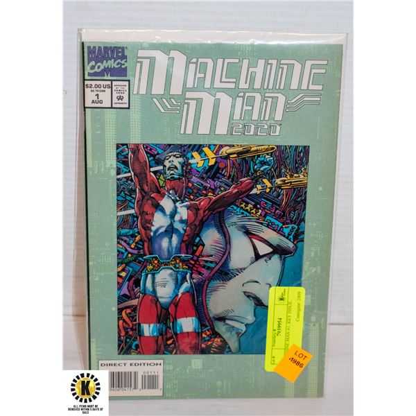 MACHINE MAN #1. KEY ISSUE.