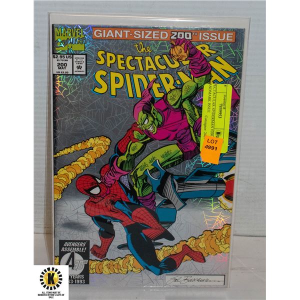 SPECTACULAR SPIDERMAN #200. LANDMARK ISSUE