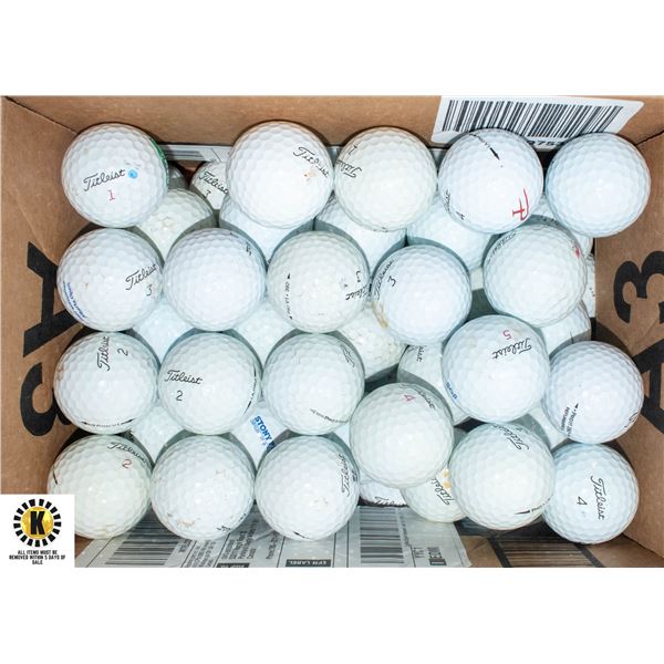 60 TITLEIST PRO V1 2ND GRADE GOLF BALLS