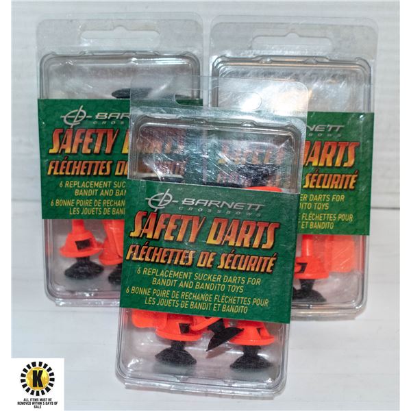 3 PACK OF BARTNETT CROSSBOWS SAFETY