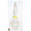 Image 1 : GLASS ETCHED DECANTER