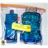 Image 1 : 2 COBALT BLUE GLASS COLLECTIBLE CARS