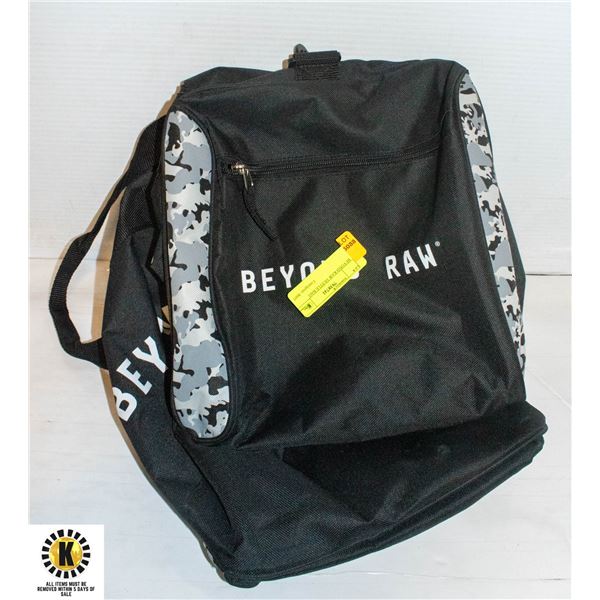 BEYOND RAW DUFFLE BAG