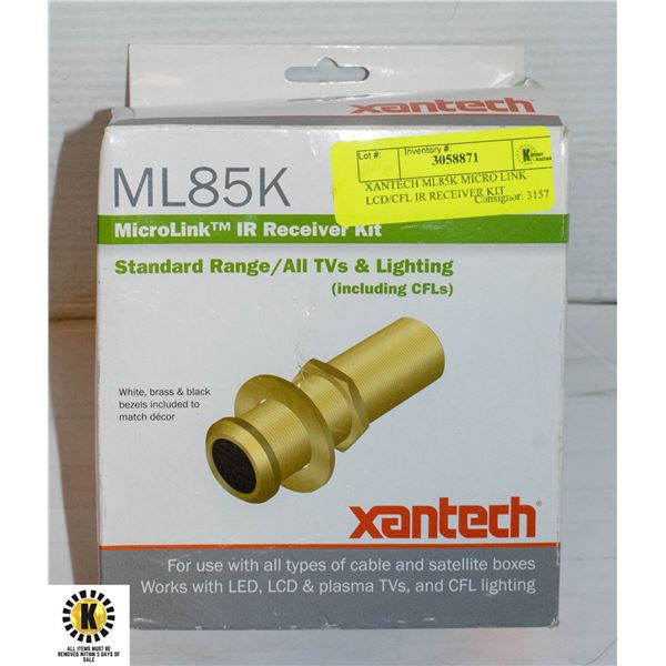 XANTECH ML85K MICRO LINK LCD/CFL IR RECEIVER KIT