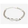 Image 1 : NEW STAINLESS STEEL INFINITY BRACELET