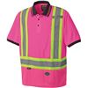 Image 1 : NEW PIONEER PINK/ROSE SZ SMALL REFLECTIVE SHIRT