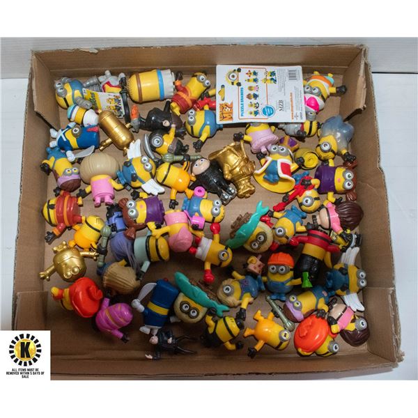 BOX OF COLLECTIBLE MINIONS