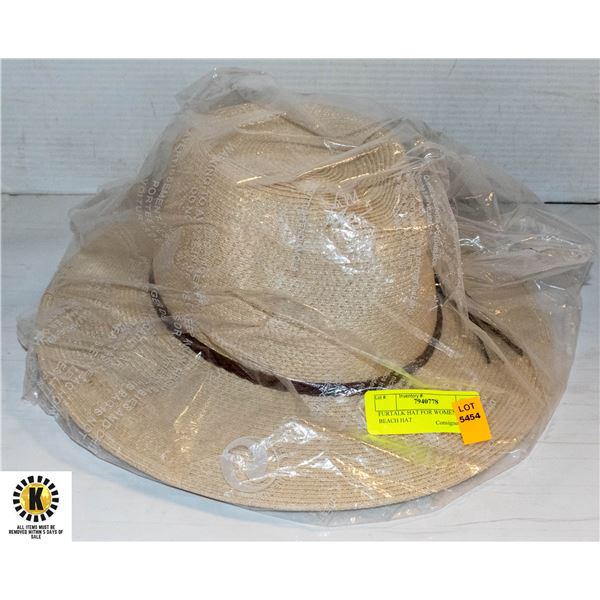 FURTALK HAT FOR WOMEN STRAW BEACH HAT