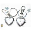 Image 1 : 2 GENEVA OLD STOCK NEW HEART KEY