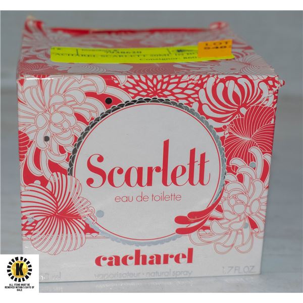 CACHAREL SCARLETT 50ML IN BOX