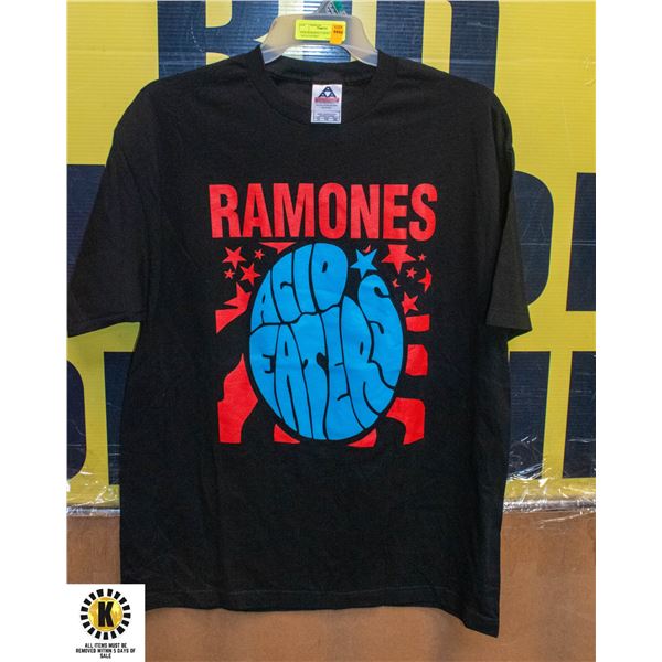 NEW RAMONES T-SHIRT - SIZE XL - "ACID EATERS"