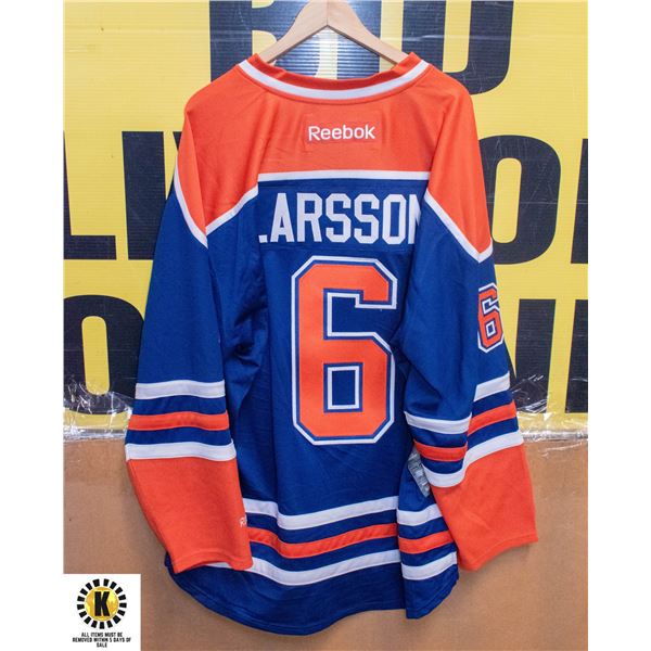 LARSSON XXL ADULT NHL REEBOK JERSEY-ESTATE