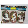 Image 1 : 3 PACKS OF 6 BUNGEE CORD TIE DOWNS