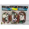 Image 1 : 3 PACKS OF 6 BUNGEE CORD TIE DOWNS