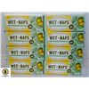 Image 1 : 8 PACKS OF INDIVIDUALLY SEALED WET-NAPS