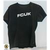 LADIES FCUK BLACK SHIRT (L)