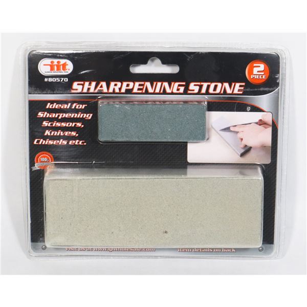 NEW 2PC SHARPENING STONE SET