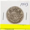 Image 1 : 1943 CANADIAN SILVER HALF DOLLAR