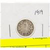 Image 1 : 1919 CANADIAN KING GEORGE SILVER TEN CENT
