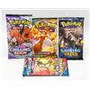 Image 1 : 4 VARIOUS GENUINE POKEMON BOOSTER PACKS