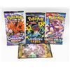 Image 1 : 4 VARIOUS GENUINE POKEMON BOOSTER PACKS