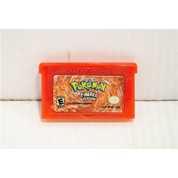 NINTENDO GAMEBOY SP POKEMON FIRE RED VERSION
