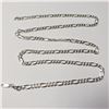 Image 1 : S131-56 SILVER 20G 26" NECKLACE