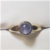 Image 1 : S131-70 SILVER TANZANITE RING