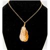 RAW GENUINE CITRINE GEMSTONE WIRE WRAPPED