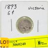 Image 1 : 1893 VICTORIA 5 CENT