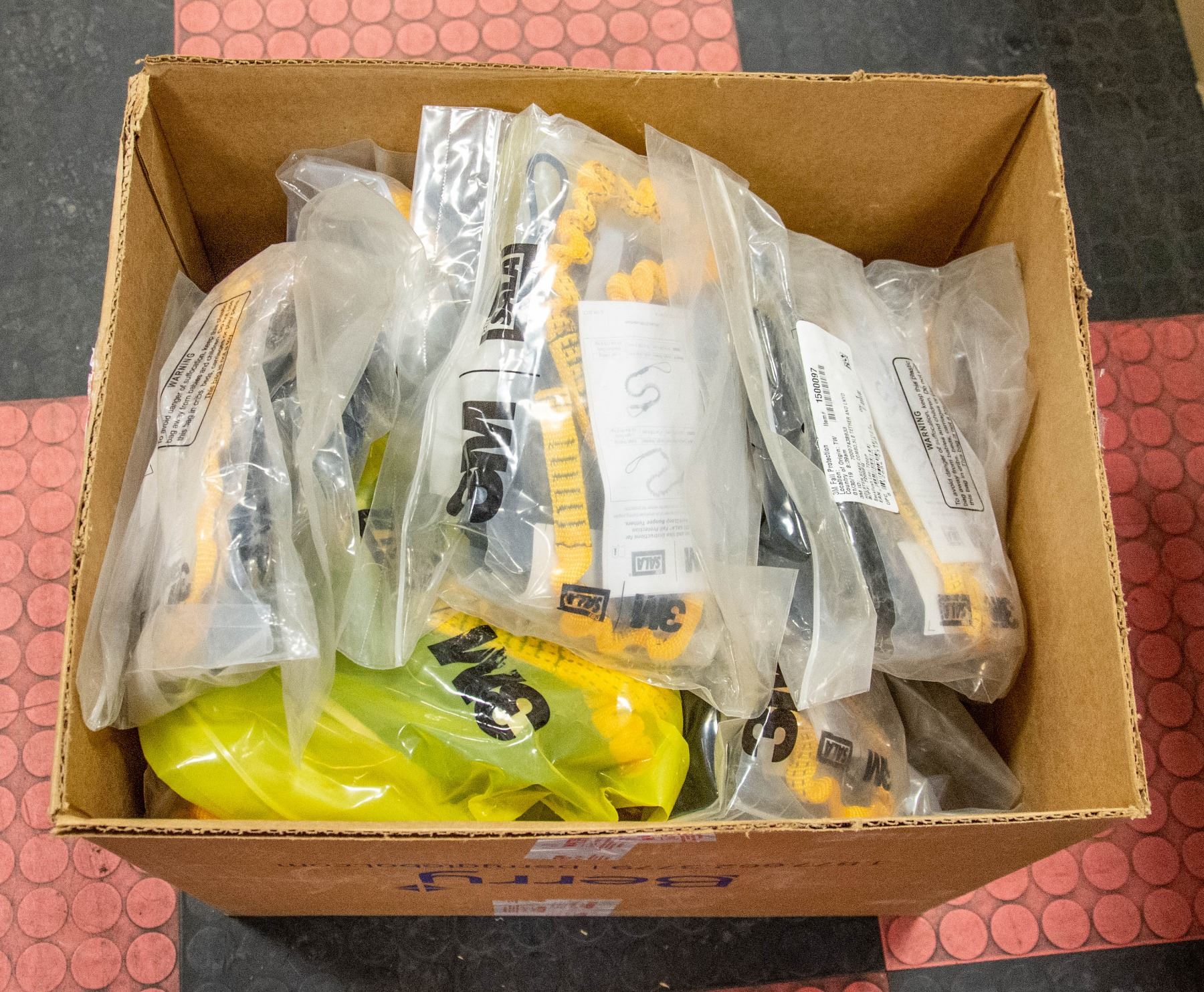 LARGE BOX OF 3M SALA TOOL FALL PROTECTION