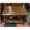 Image 1 : WOODEN COFFEE TABLE APPROX H-23" W-20" L-30"