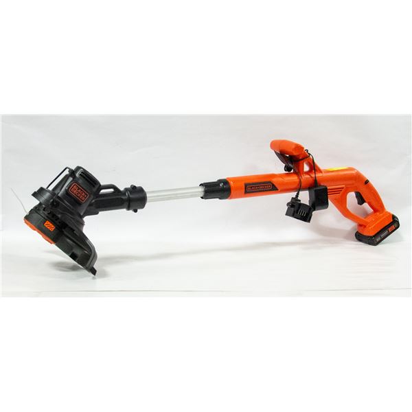 BLACK AND DECKER 20V CORDLESS GRASS TRIMMER