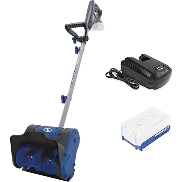 NEW SNOW JOE 10" 24VOLT MAX CORDLESS SNOW SHOVEL