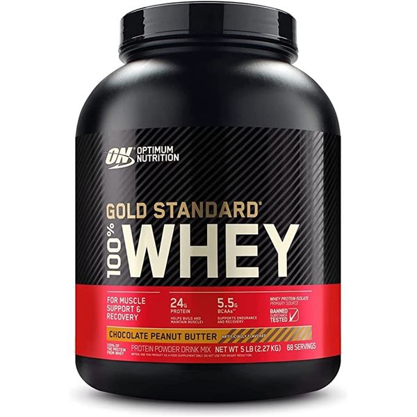 NEW OPTIMUM NUTRITION GOLD STANDARD 5LB WHEY