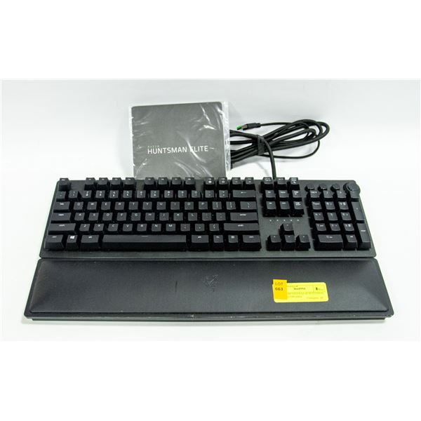 NEW UNBOXED RAZER HUNTSMAN ELITE KEYBOARD