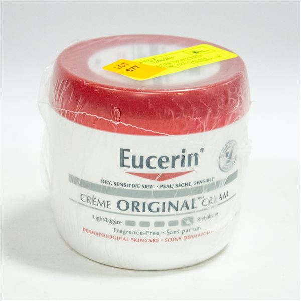 440G CONTAINER OF EUCERIN ORIGINAL SKINCARE CREAM