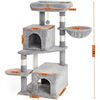 Image 2 : NEW REPACK KILODOR GREY CAT TREE WITH DBL CONDO