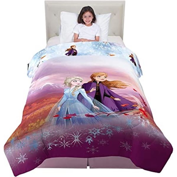 REPACKED DISNEY FROZEN 2 TWIN SIZE FULL COMFORTER