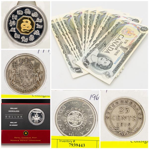 FEATURED COINS AND CURRENCY