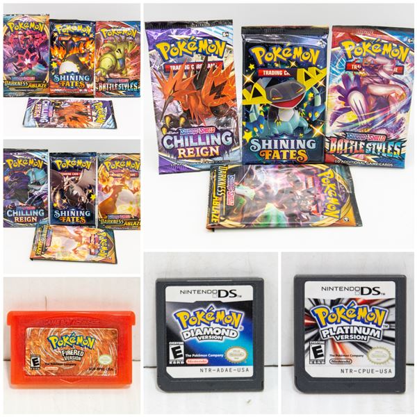 FEATURED POKEMON CARDS AND GAMES