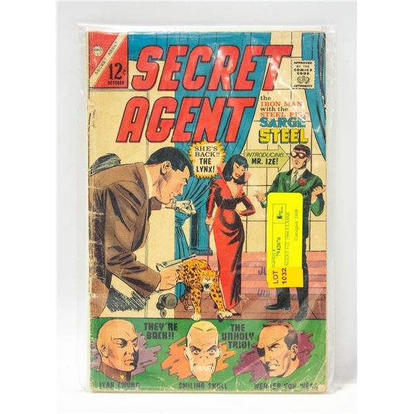 SECRET AGENT #12. 1966 CLASSIC