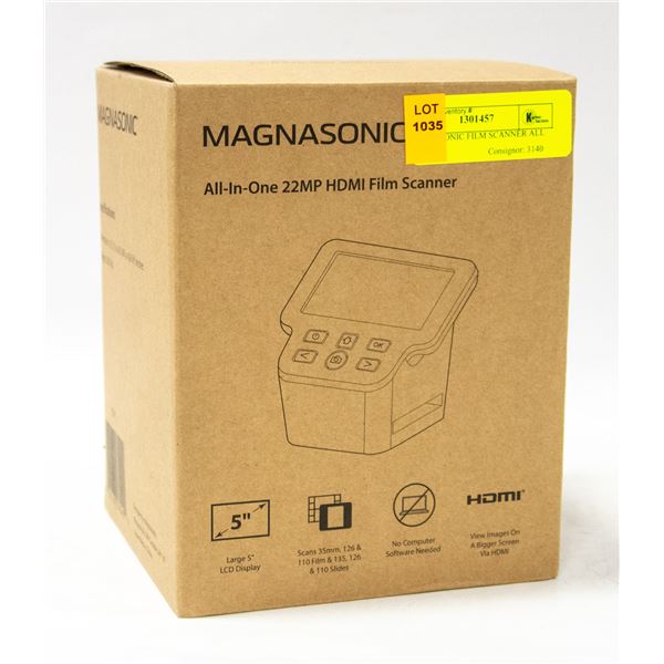 MAGNASONIC FILM SCANNER ALL IN ONE